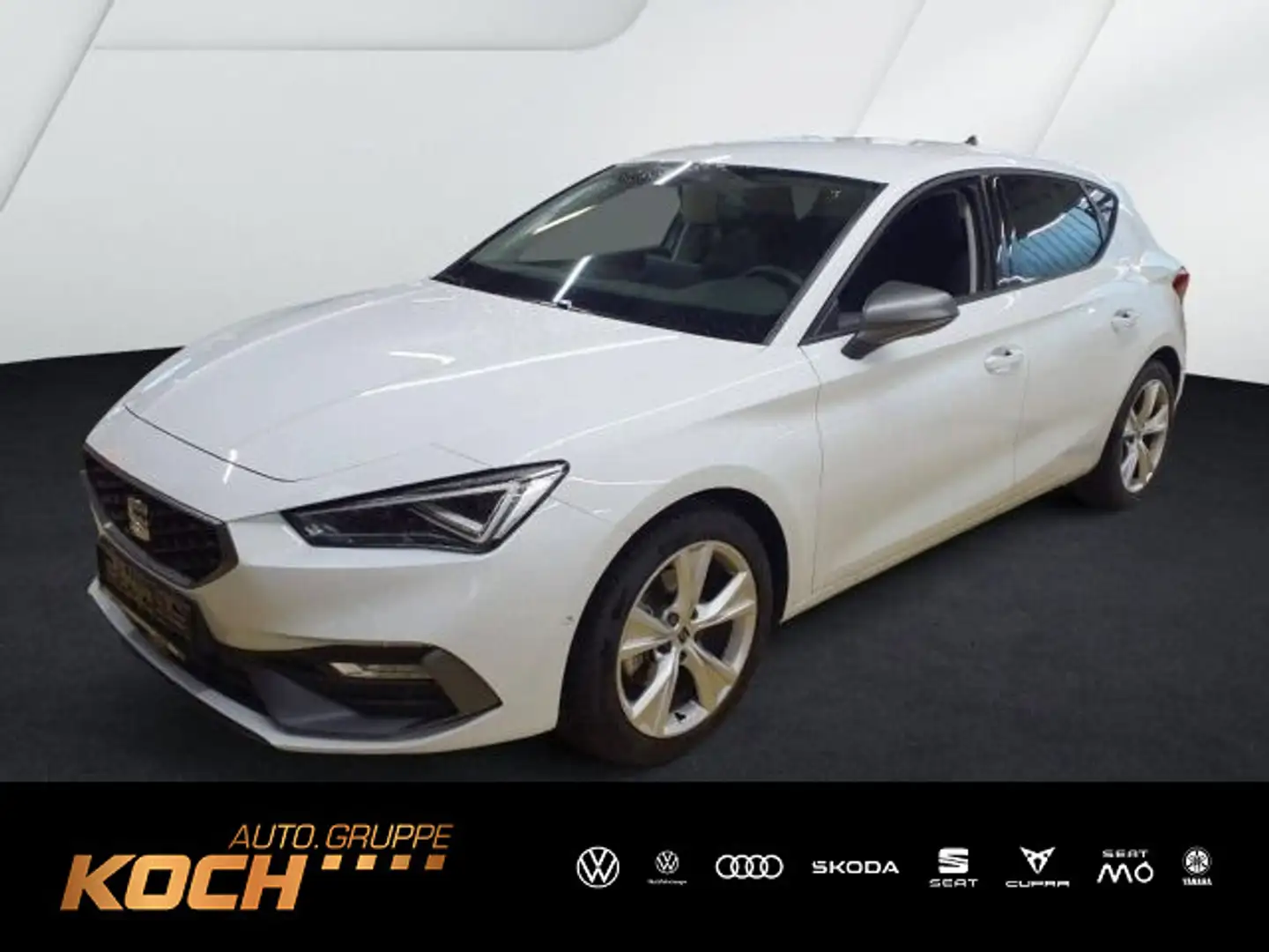 SEAT Leon 1.5 eTSI FR RFK*SHZ*Matrix*AppConnect*Klima Blanc - 1