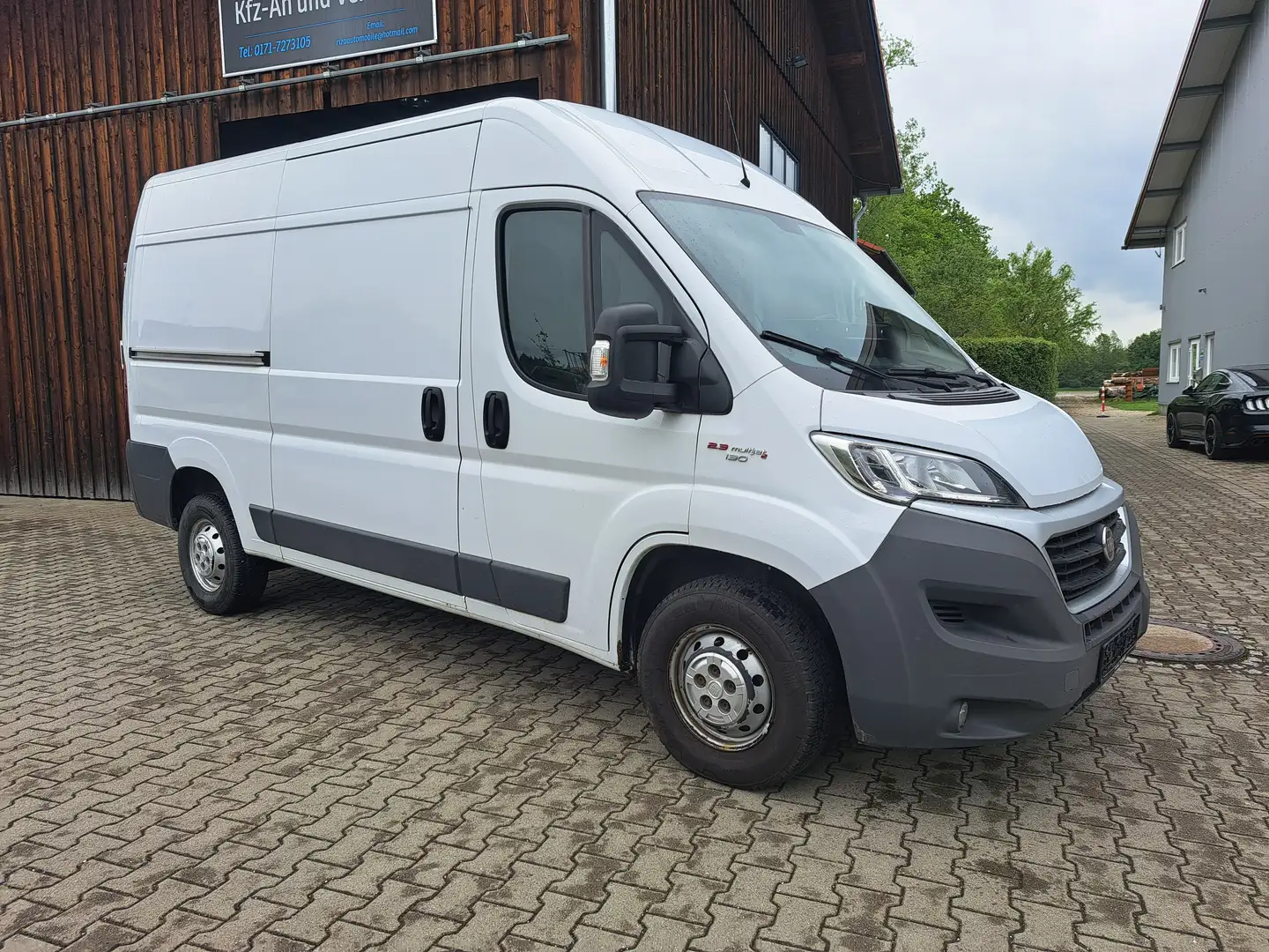 Fiat Ducato 130 L2H2 RS: 3450 mm Navi Temp.Kame. Weiß - 2