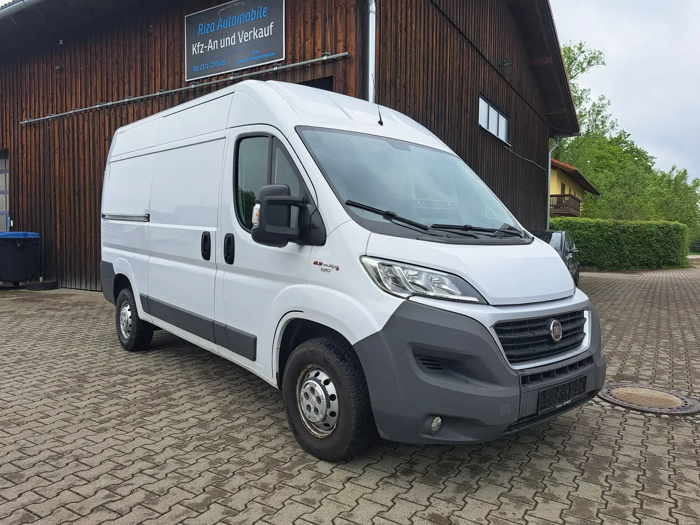 Fiat Ducato 130 L2H2 RS: 3450 mm Navi Temp.Kame. Weiß - 1