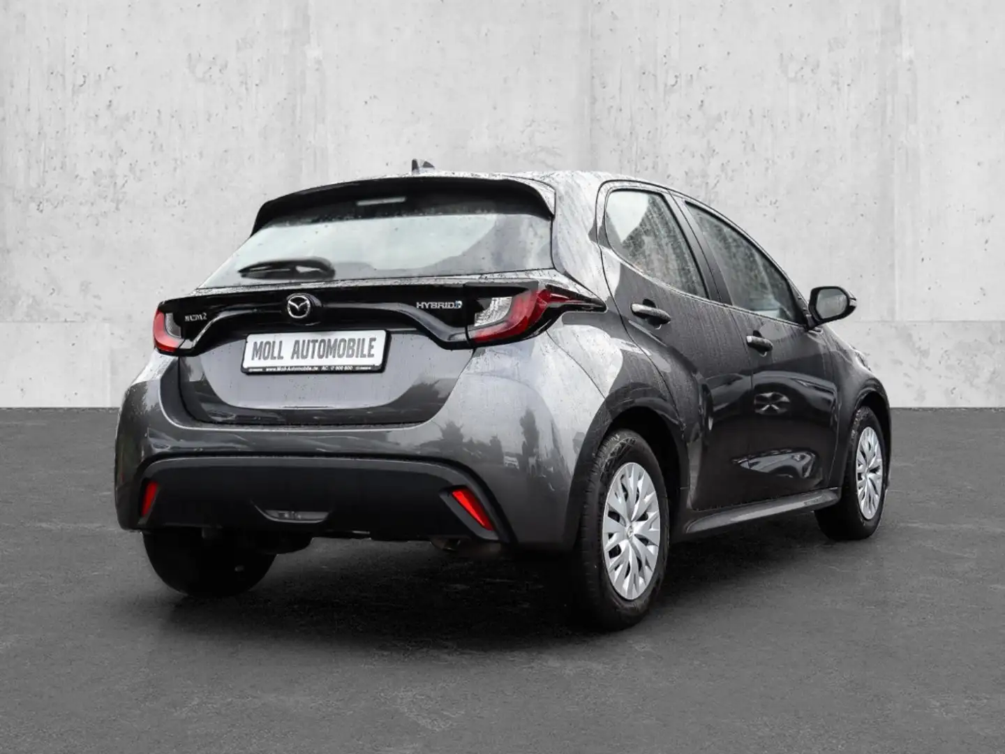 Mazda 2 1.5 VVT-i 116PS CVT PURE PLUS-Paket ACC Apple CarP Grau - 2