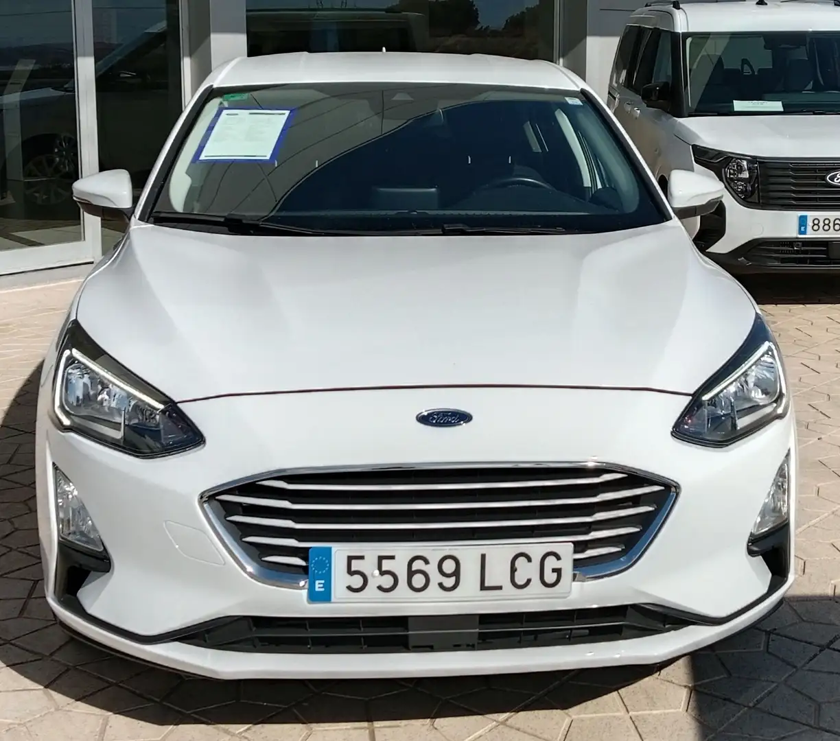 Ford Focus 1.0 Ecoboost Trend+ 125 Blanc - 2