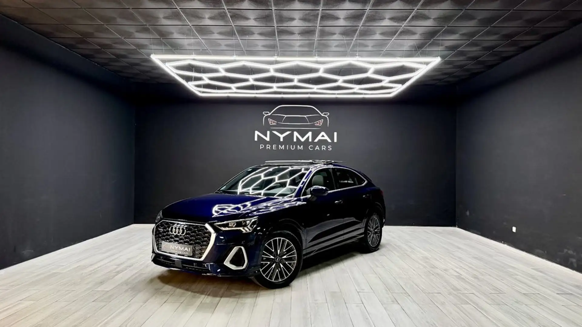Audi Q3 40 TDI S line quattro S tronic 147kW Azul - 1