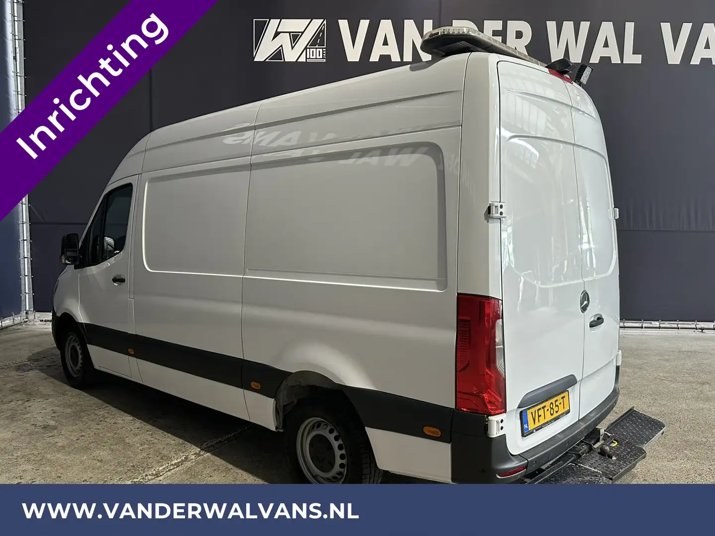 Mercedes-Benz Sprinter 316 CDI 164pk 3500kg Trekhaak L2H2 Inrichting Euro Bianco - 2