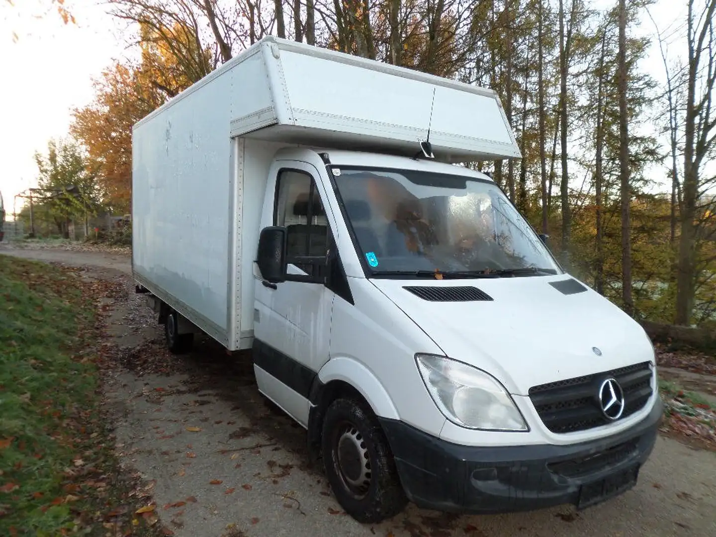 Mercedes-Benz Sprinter 216CDI Kofferaufbau mit Ladebordwand 4325 Weiß - 2