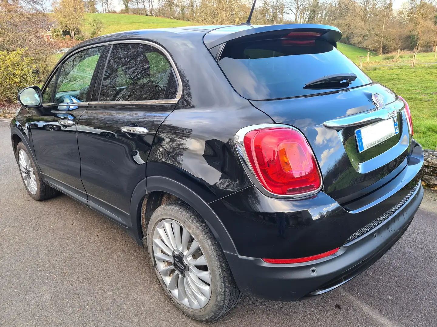 Fiat 500X 500X 1.4 MultiAir 140 ch Lounge Noir - 2