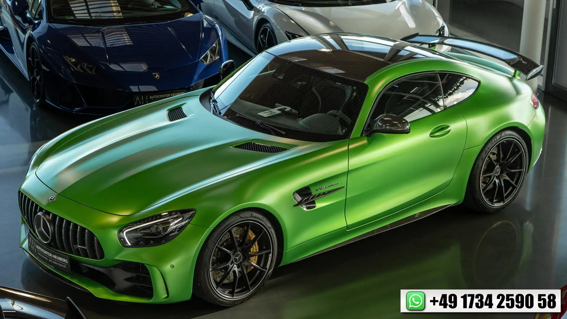 Mercedes-Benz AMG GT *CARBON*BURMESTER*MEMORY* Grün - 1
