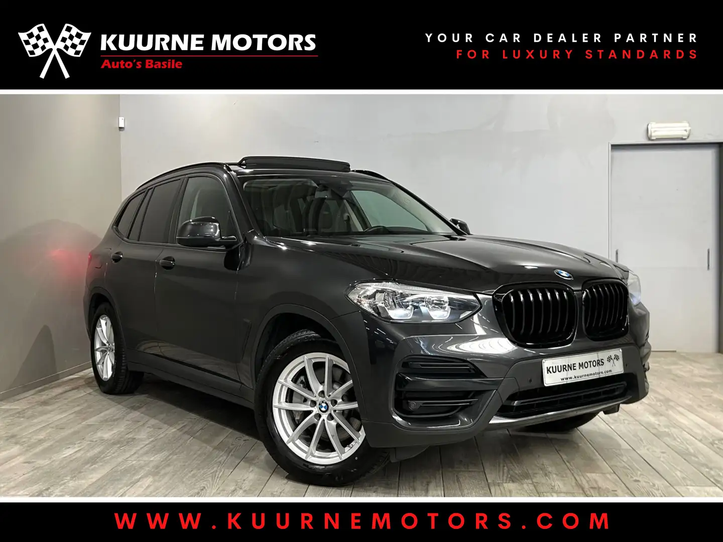 BMW X3 xDrive30e Pano/Leder/Gps/Cruise/Pdc *1j garantie* Gris - 1