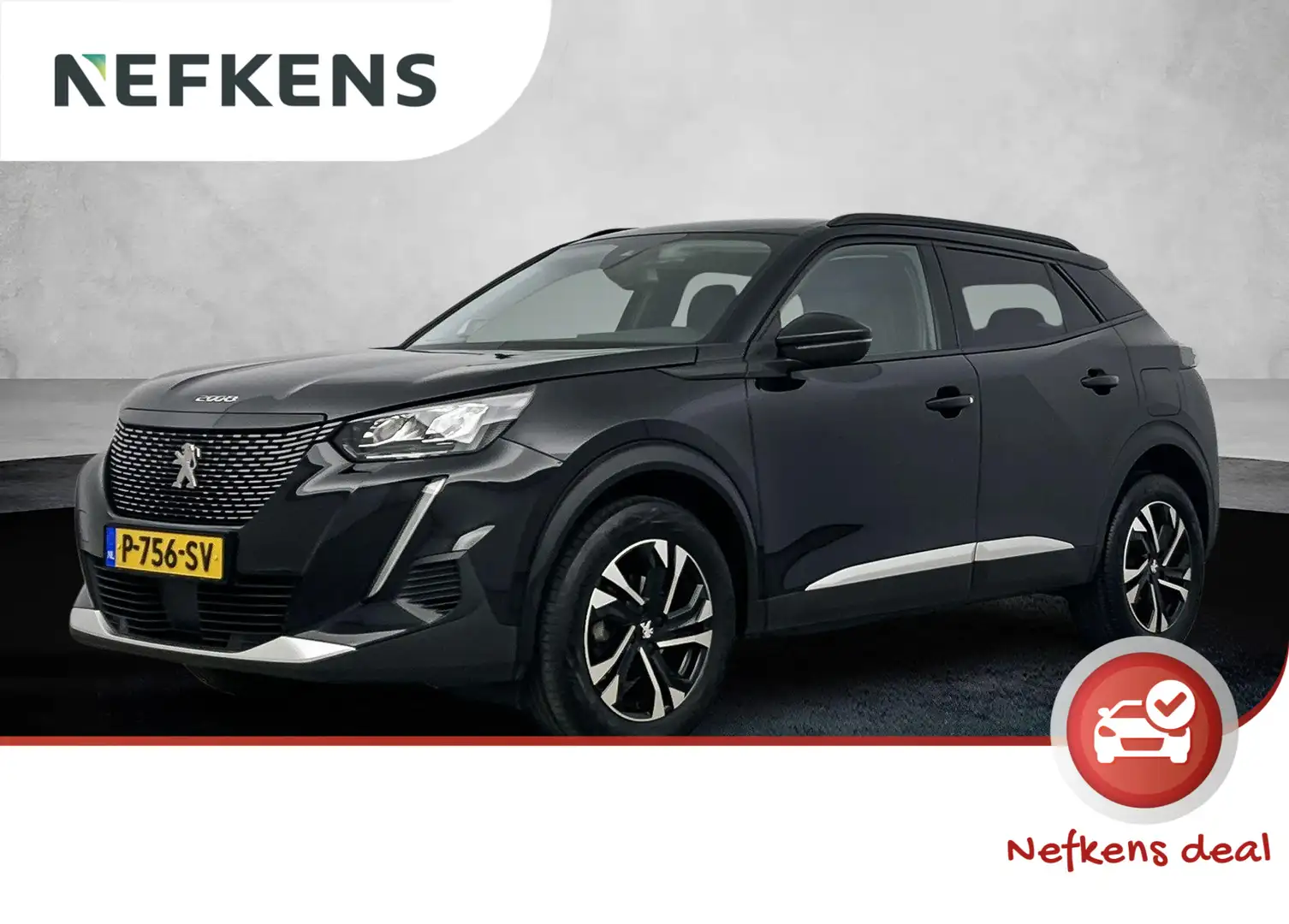Peugeot 2008 100pk Allure | Parkeersensoren | Climate l AppleCa Noir - 1