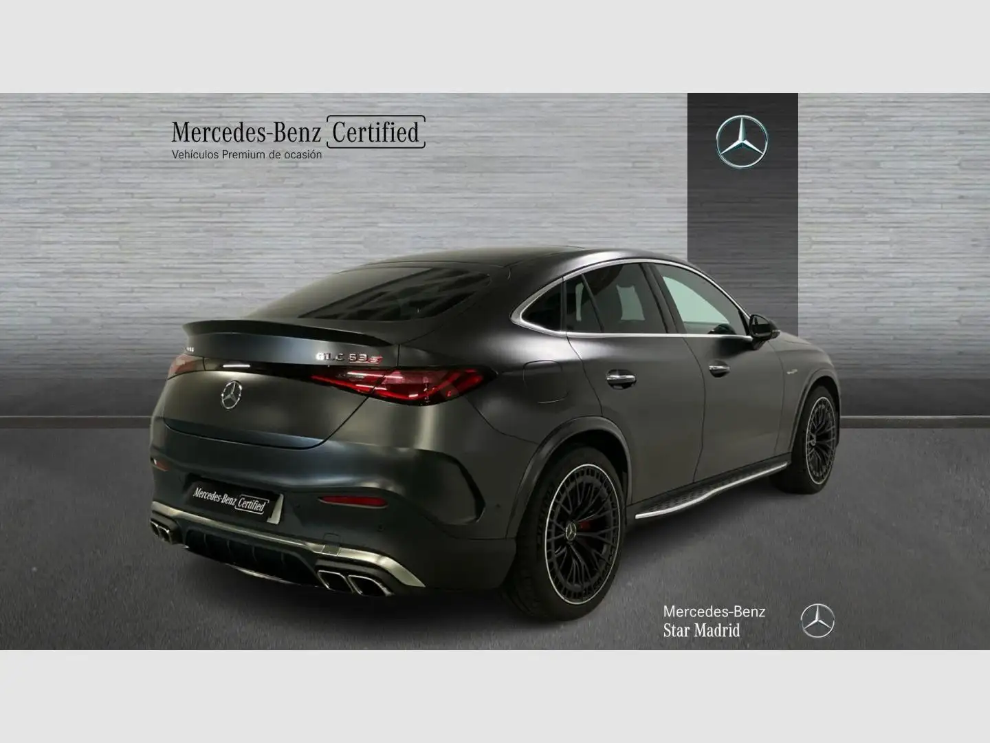 Mercedes-Benz GLC 63 AMG Coupé Mercedes-AMG S E Performance 4M+ Gris - 2