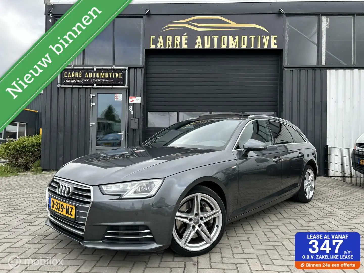 Audi A4 Avant 2.0 TFSI Sport Pro Line S |252PK|3xS-LINE|PA Gris - 1