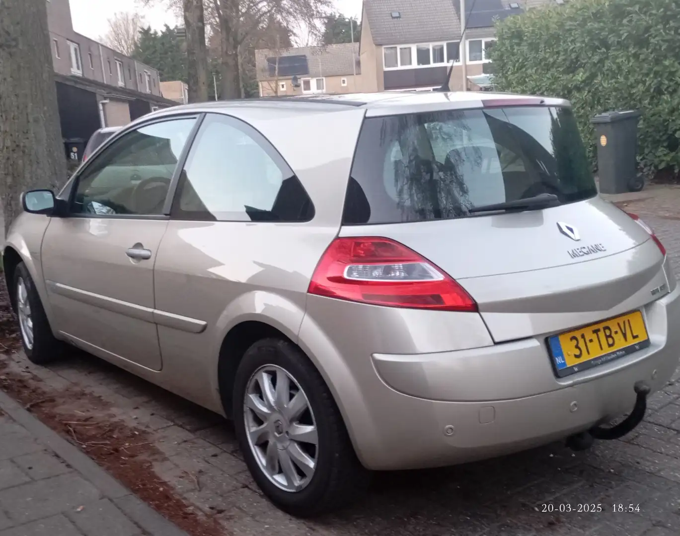Renault Megane 1.6-16V Tech Line Бежевый  - 1
