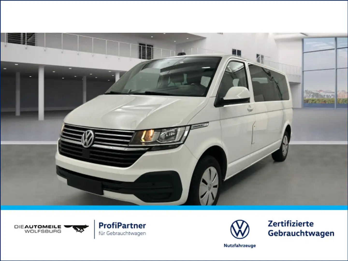 Volkswagen T6.1 Caravelle 2.0 TDI DSG Comfortline LANG 9SIT Weiß - 1