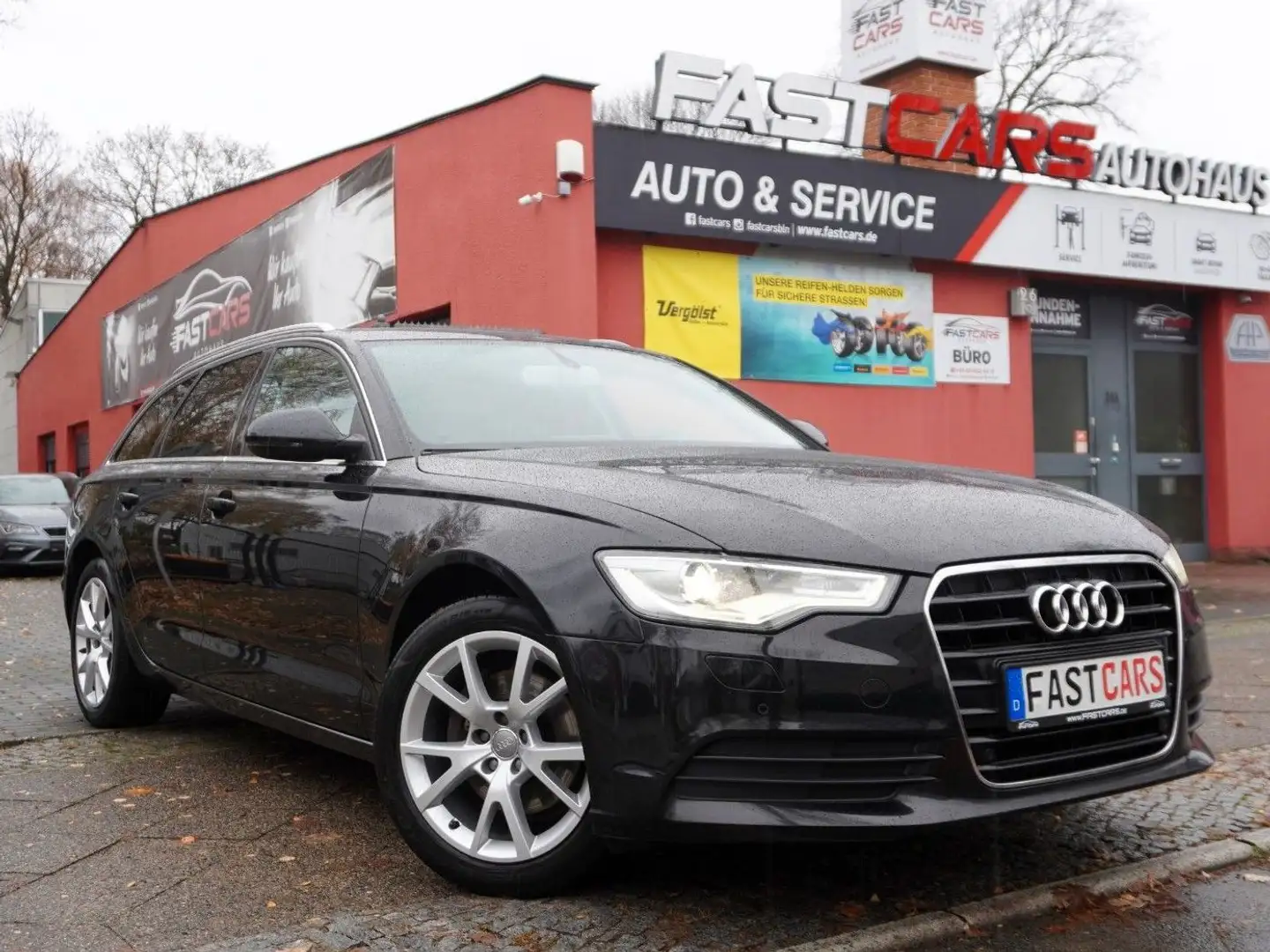 Audi A6 Avant 2.0 TDI Temp. Navi BT LED Scheckheft ! Schwarz - 1