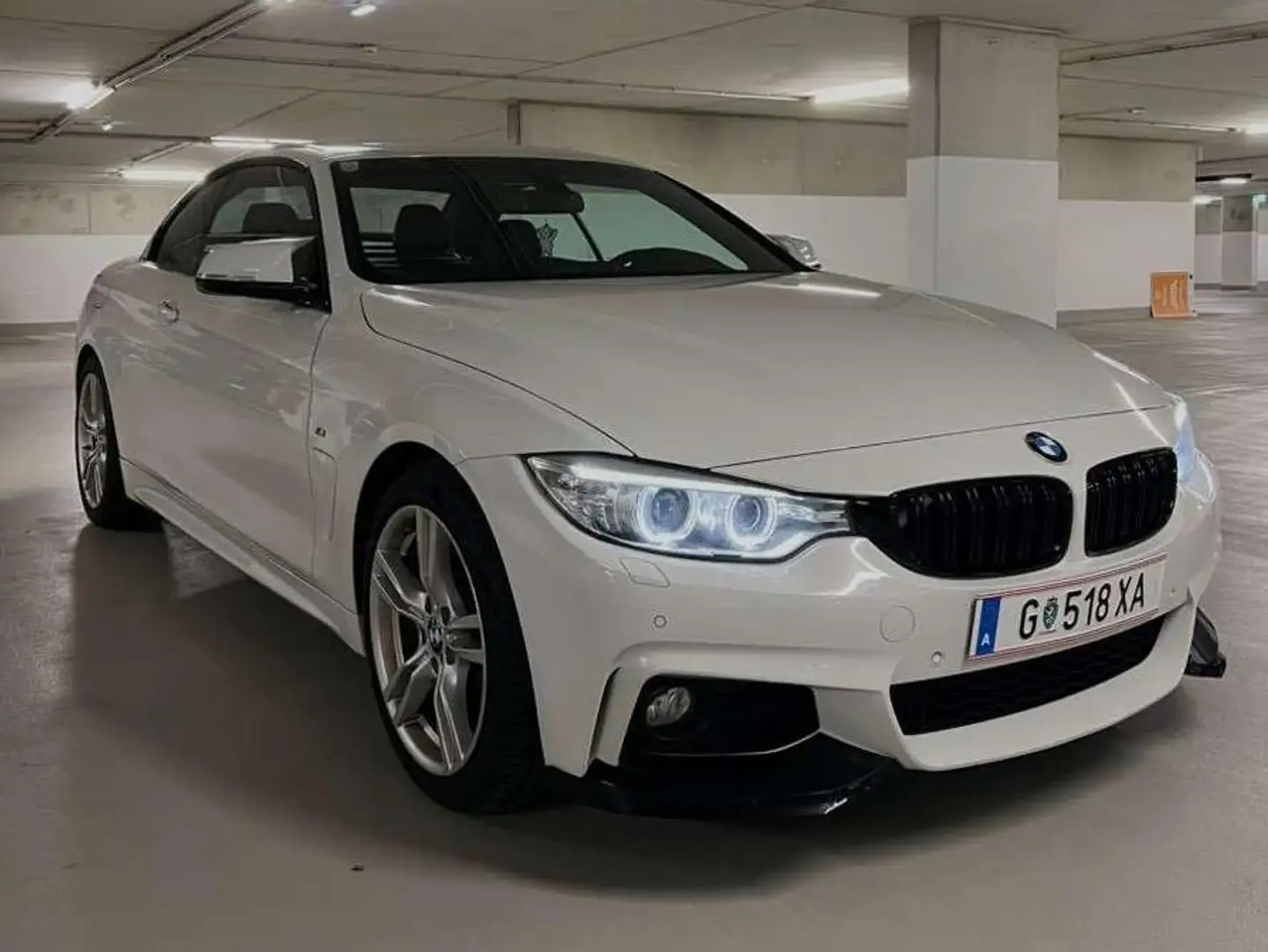 BMW 420 420d Cabrio M Sport M Sport Weiß - 2