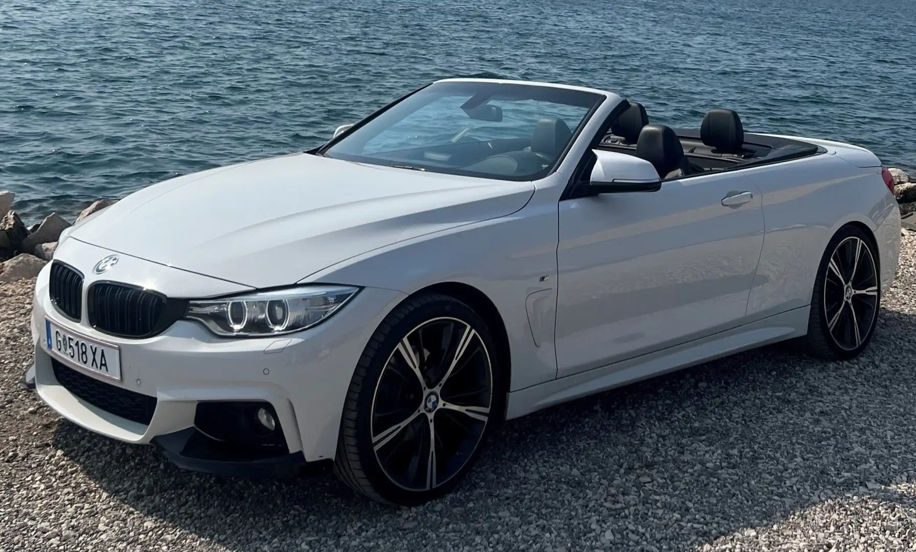 BMW 420 420d Cabrio M Sport M Sport Weiß - 1