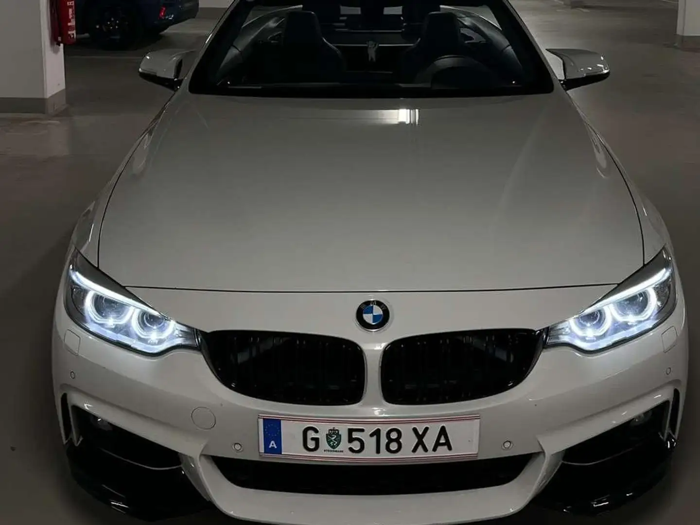 BMW 420 420d Cabrio M Sport M Sport Weiß - 1