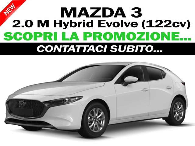 mazda 3 2-0l-skyactiv-g-m-hybrid-evolve-offerta bianco
