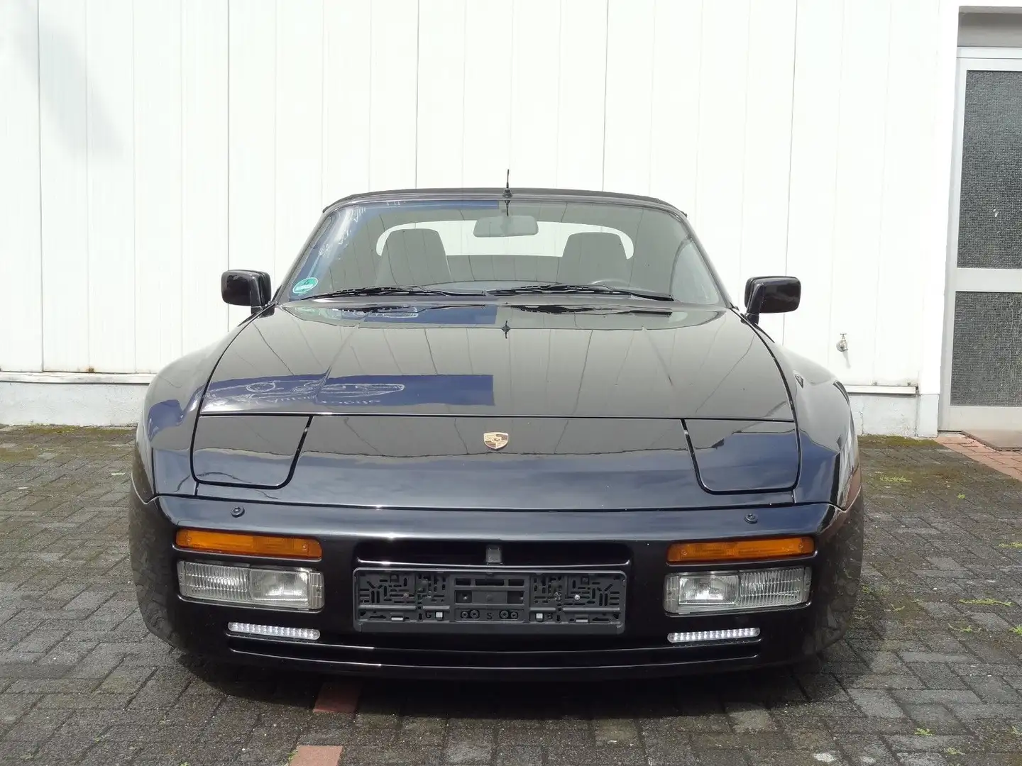 Porsche 944 Turbo/Cabriolet/Navi/Leder/Scheckheft/ Negro - 2