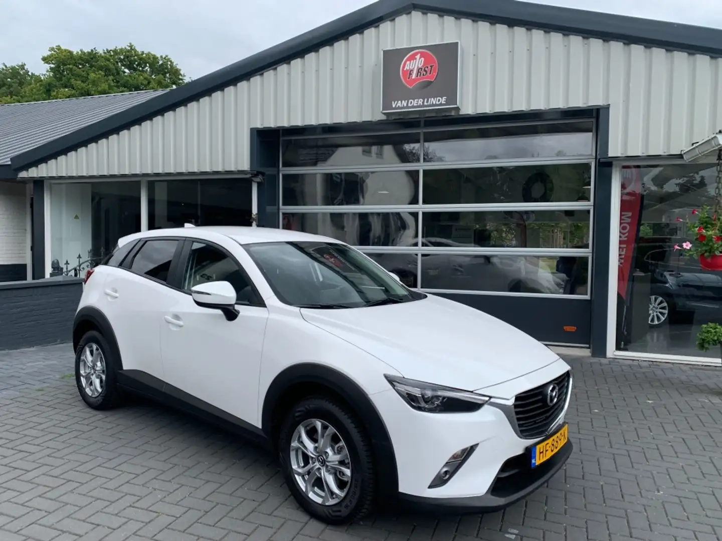 Mazda CX-3 Skyactiv-G 120 A6 Airco/Trekhaak/Automaat/Cruise Wit - 1