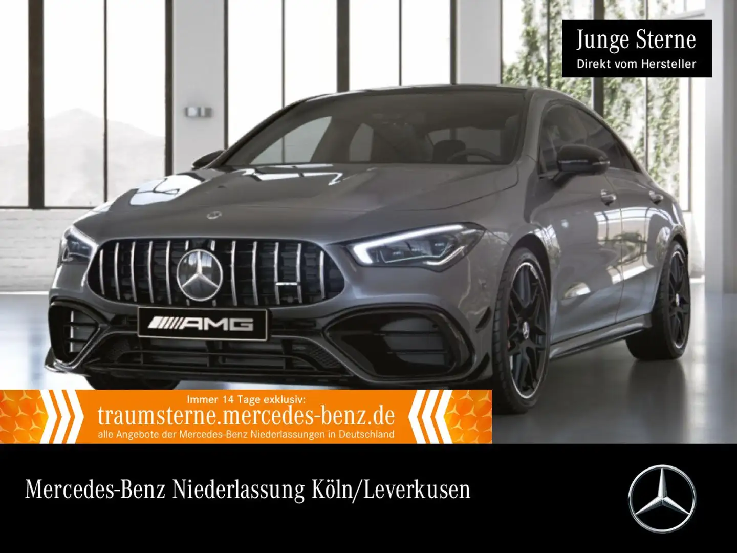 Mercedes-Benz CLA 45 AMG CLA 45 S 4M PANO+360°+MULTIBEAM+BURMESTER+19"+HUD Grau - 1