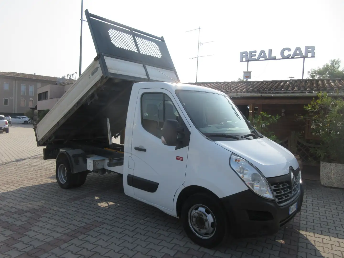 Renault Master 2.3td 136cv CASSONE RIBALTABILE TRILATERALE Bianco - 1