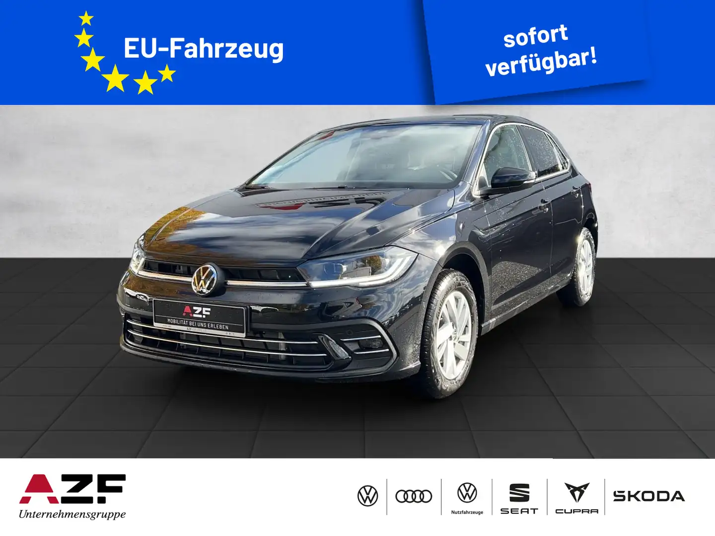 Volkswagen Polo Style 1,0 l TSI OPF 85 kW (116 PS) 7-Gang-D Schwarz - 1
