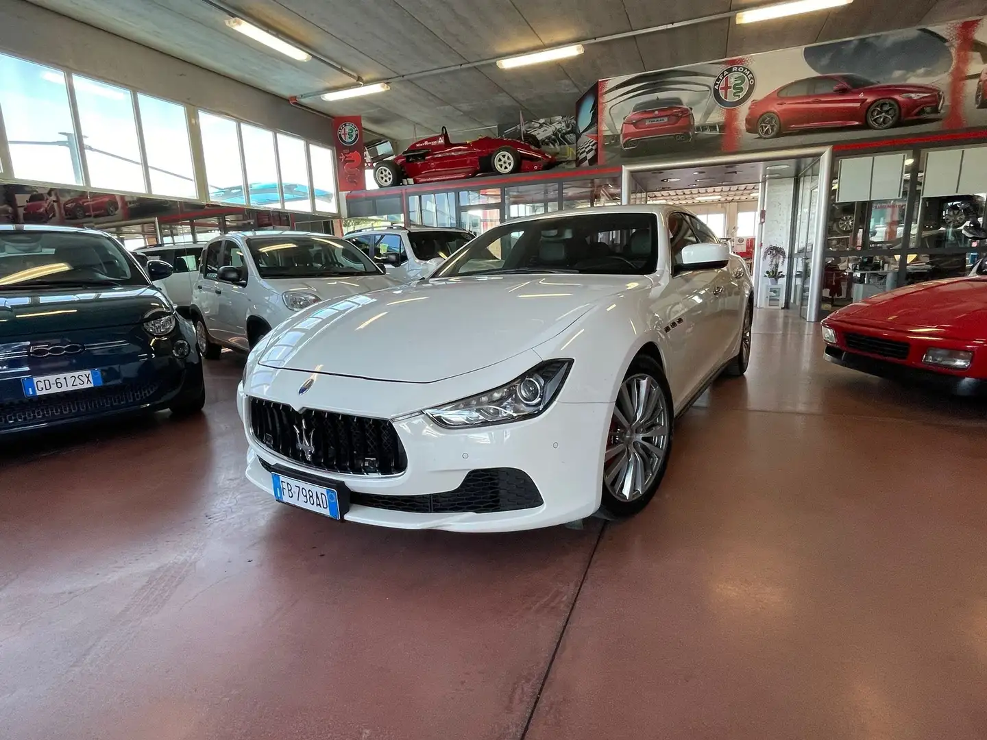 Maserati Ghibli Ghibli 3.0 V6 ds 275cv auto Blanc - 1