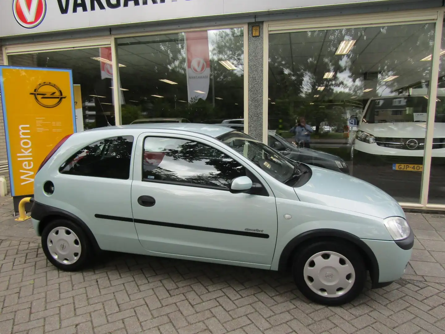 Opel Corsa 1.2 AUTOMAAT MET NIEUWE APK & BEURT Groen - 2