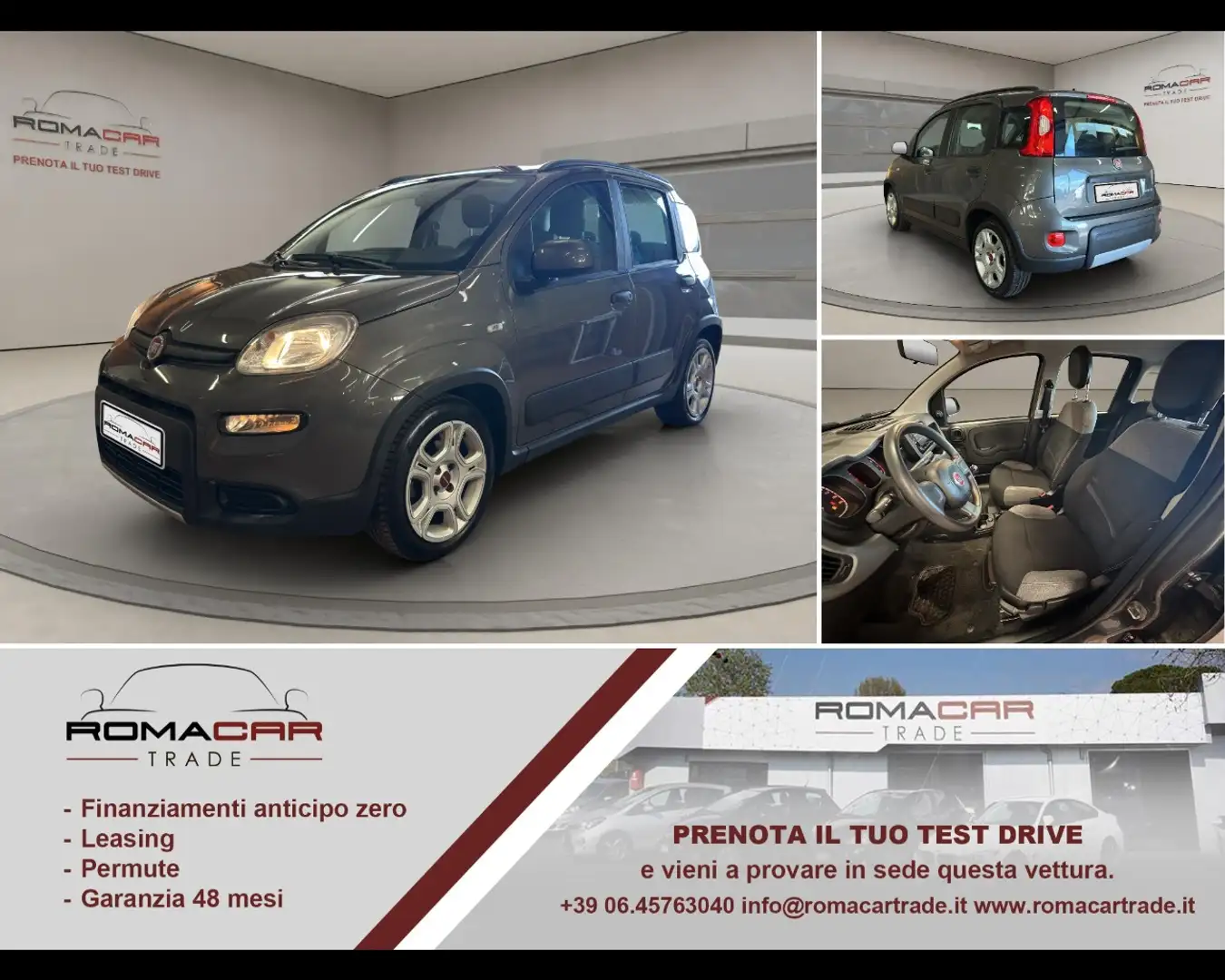 Fiat Panda 3ª serie - Panda 1.0 FireFly S&S Hybrid City Life Grau - 1