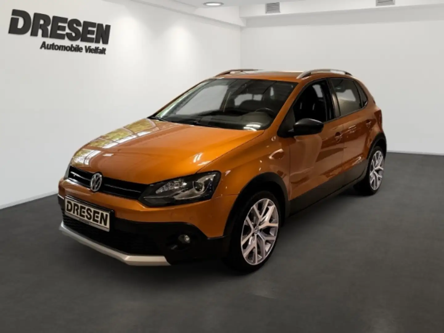 Volkswagen Polo V Cross BMT Start-Stopp 1.2 TSI Navi Leder Bi-Xeno Oranžová - 1