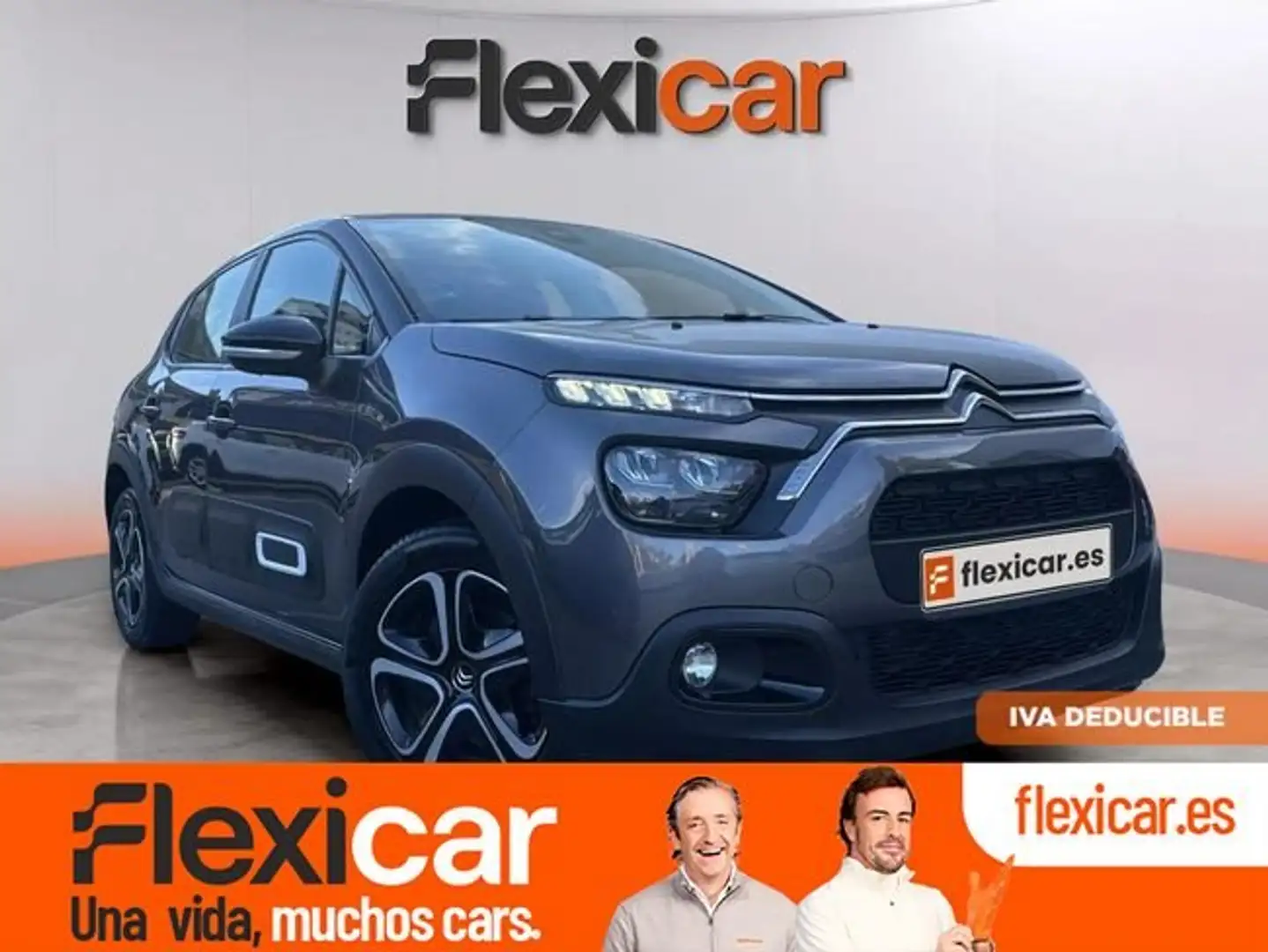 Citroen C3 BlueHDi 75KW (100CV) Plus Gris - 1