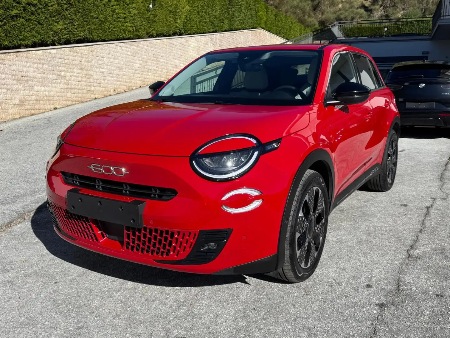 Fiat 600 Hybrid MHEV La Prima Rosso - 1