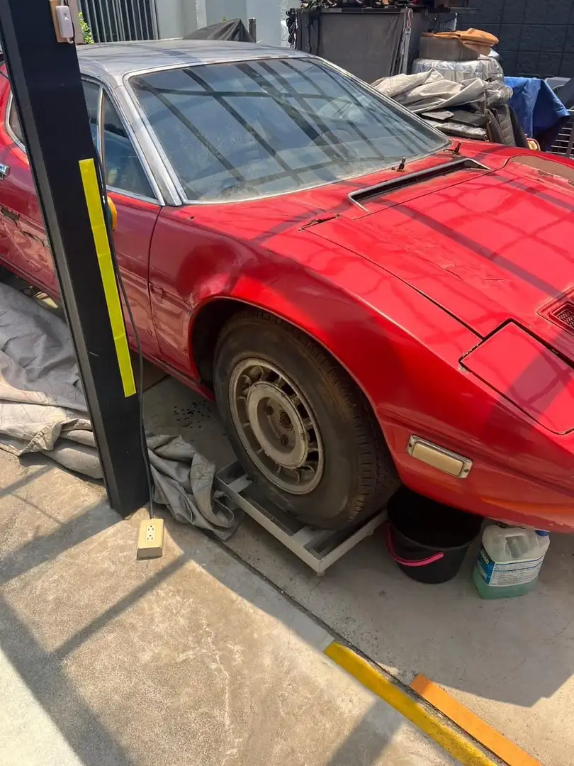 Maserati Bora 4.9ltr. matching numbers Rood - 2