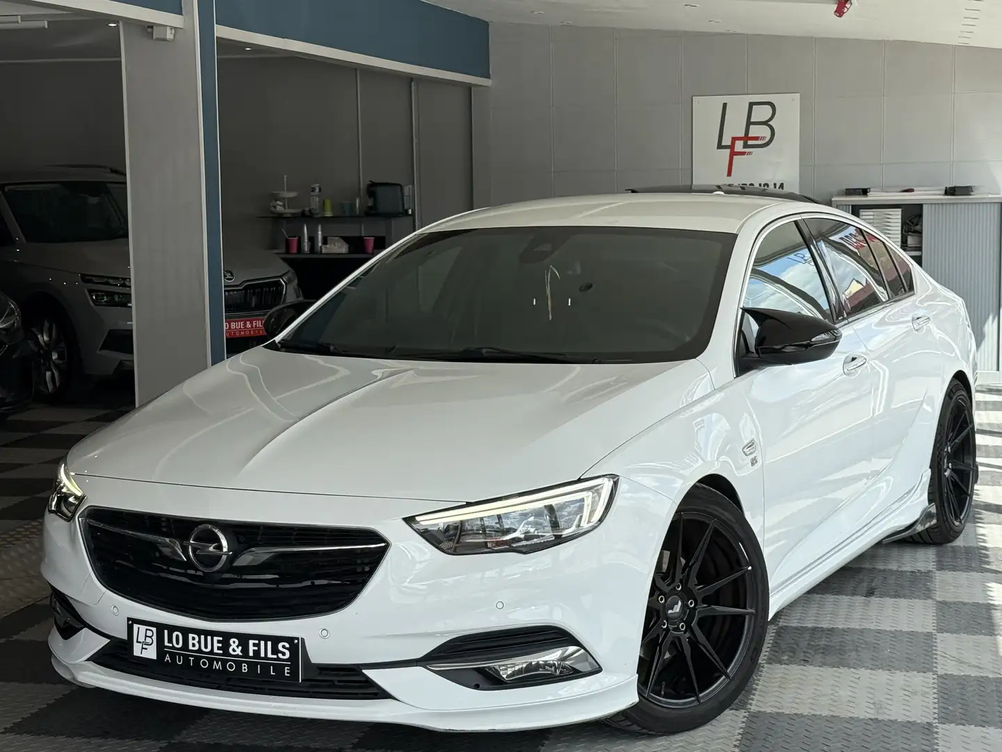 Opel Insignia 1.6 CDTi pack OPC LINE Wit - 1