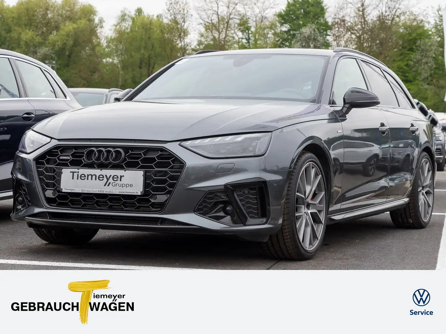 Audi A4 40 TFSI Q 2x S LINE MATRIX KAMERA VIRTU Grau - 1