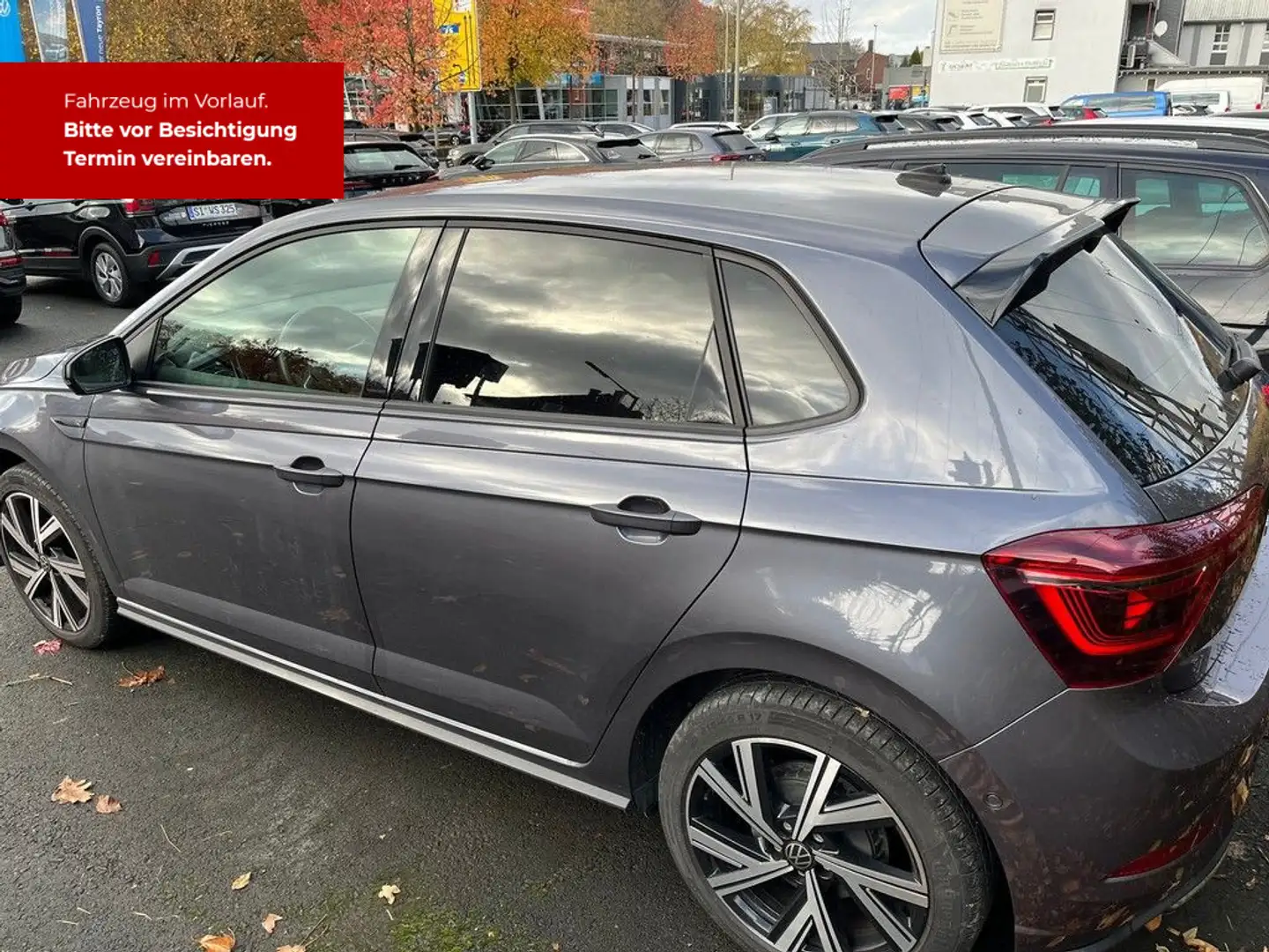 Volkswagen Polo 1.0 TSI DSG R-Line Navi IQ.Light ACC Grau - 2