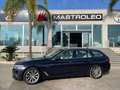 BMW 520 520d Touring Luxury auto , Chilometri Certificati Blu/Azzurro - thumbnail 4