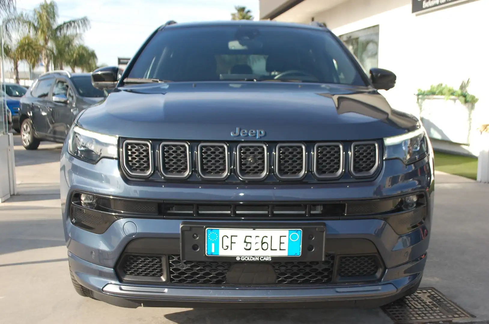 Jeep Compass 1.3 turbo 180CV t4 phev S 4xE AT6 Uff italy Pelle Bleu - 2
