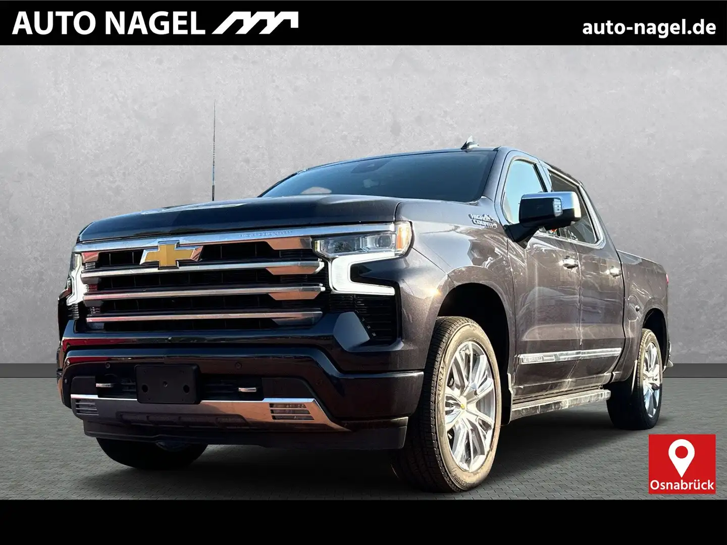 Chevrolet Silverado Silverado 1500 High Country 3 Jahre Garantie LPG Šedá - 1
