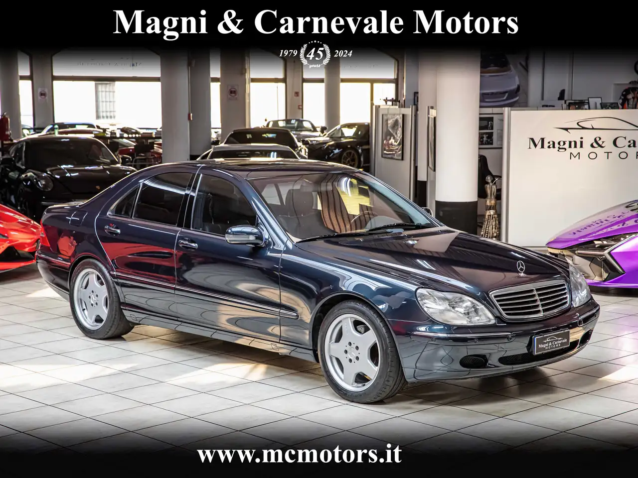 Mercedes-Benz S 430 W220|TETTO|PARKTRONIC|FRIGO|AIRMATIC|BOSE|AMG 18", foto 1