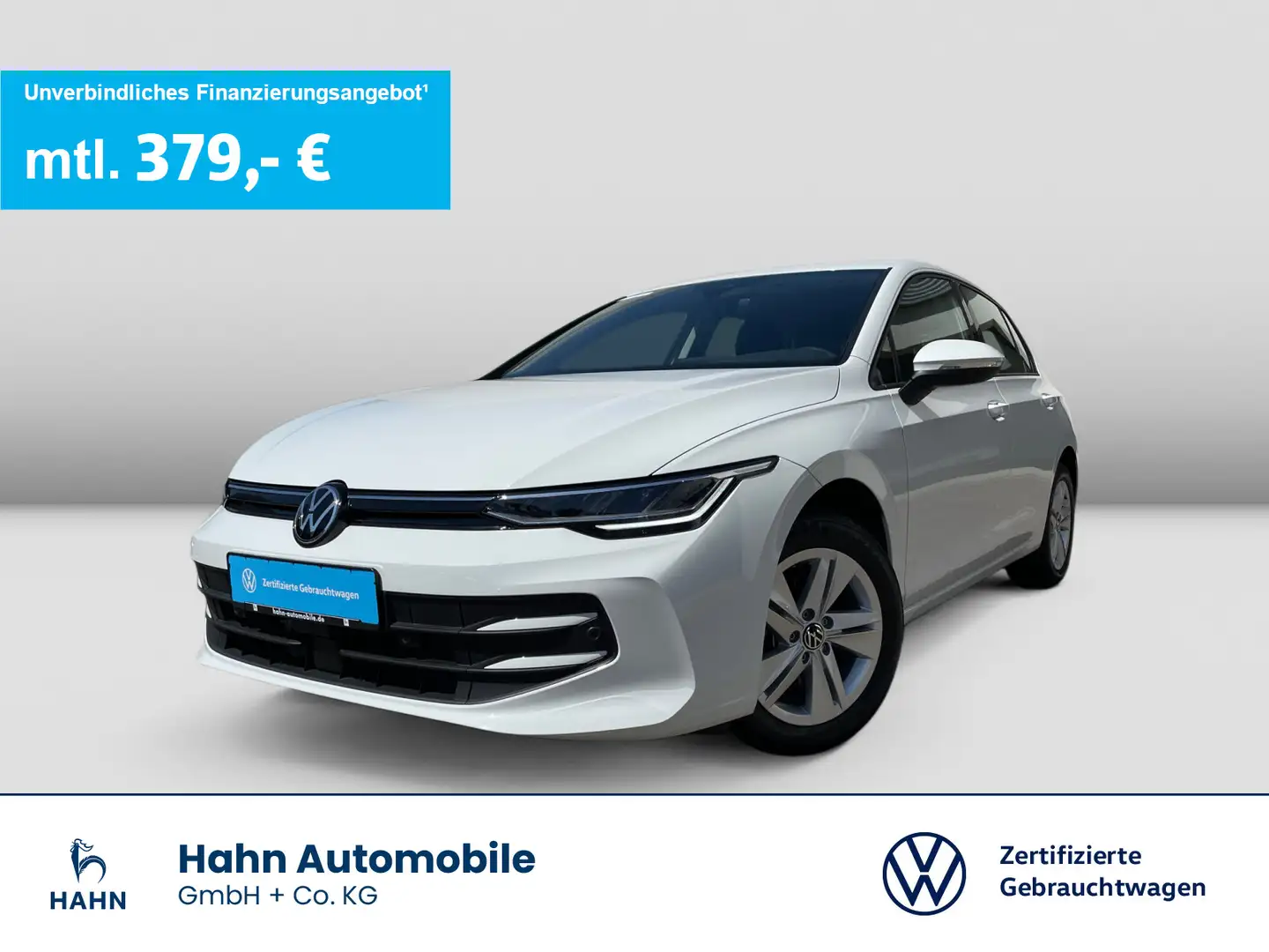 Volkswagen Golf VIII 1.5eTSI DSG Life Nav ACC Keyles Climat Wit - 1