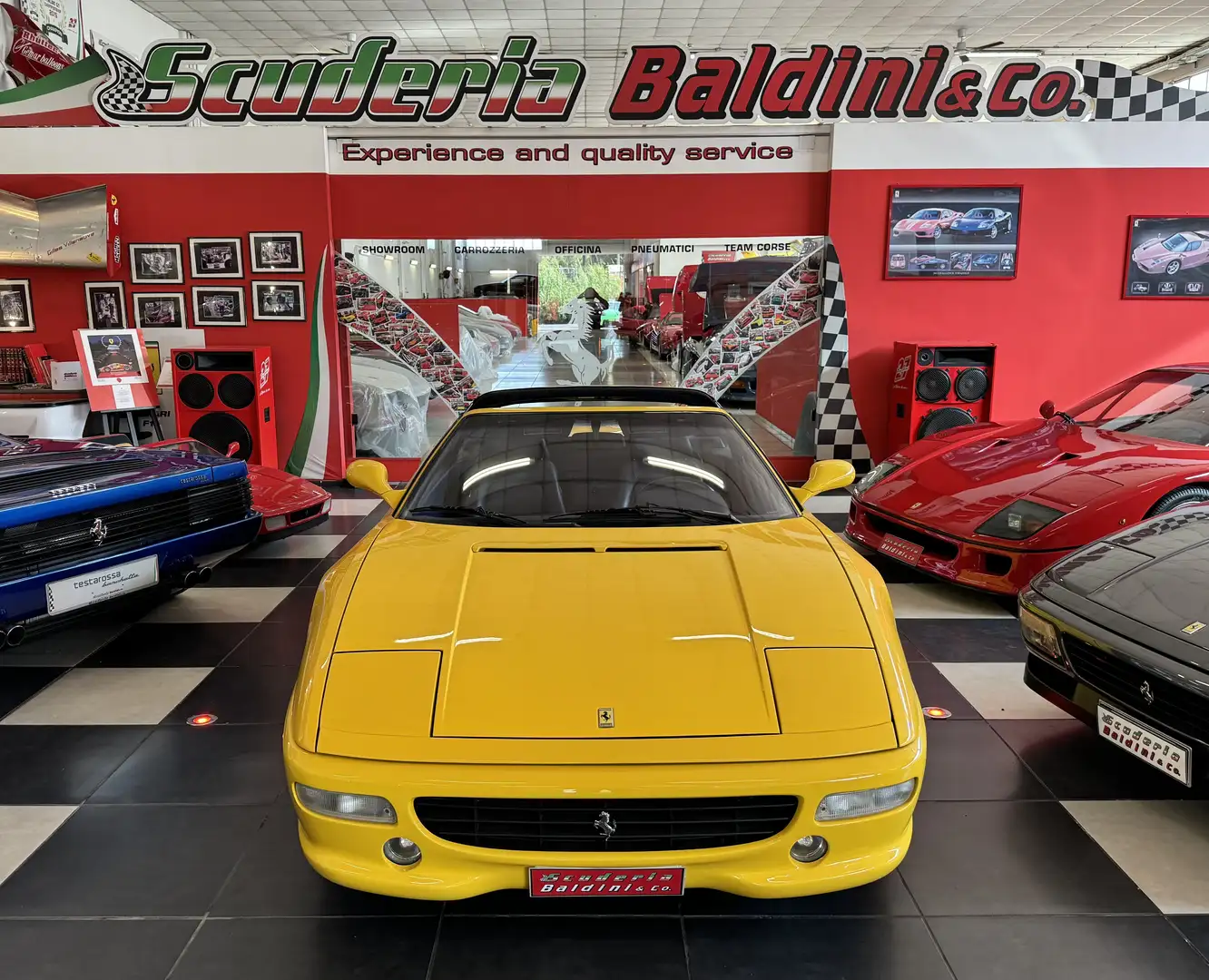 Ferrari F355 355 GTS F1   1/529 Giallo - 1