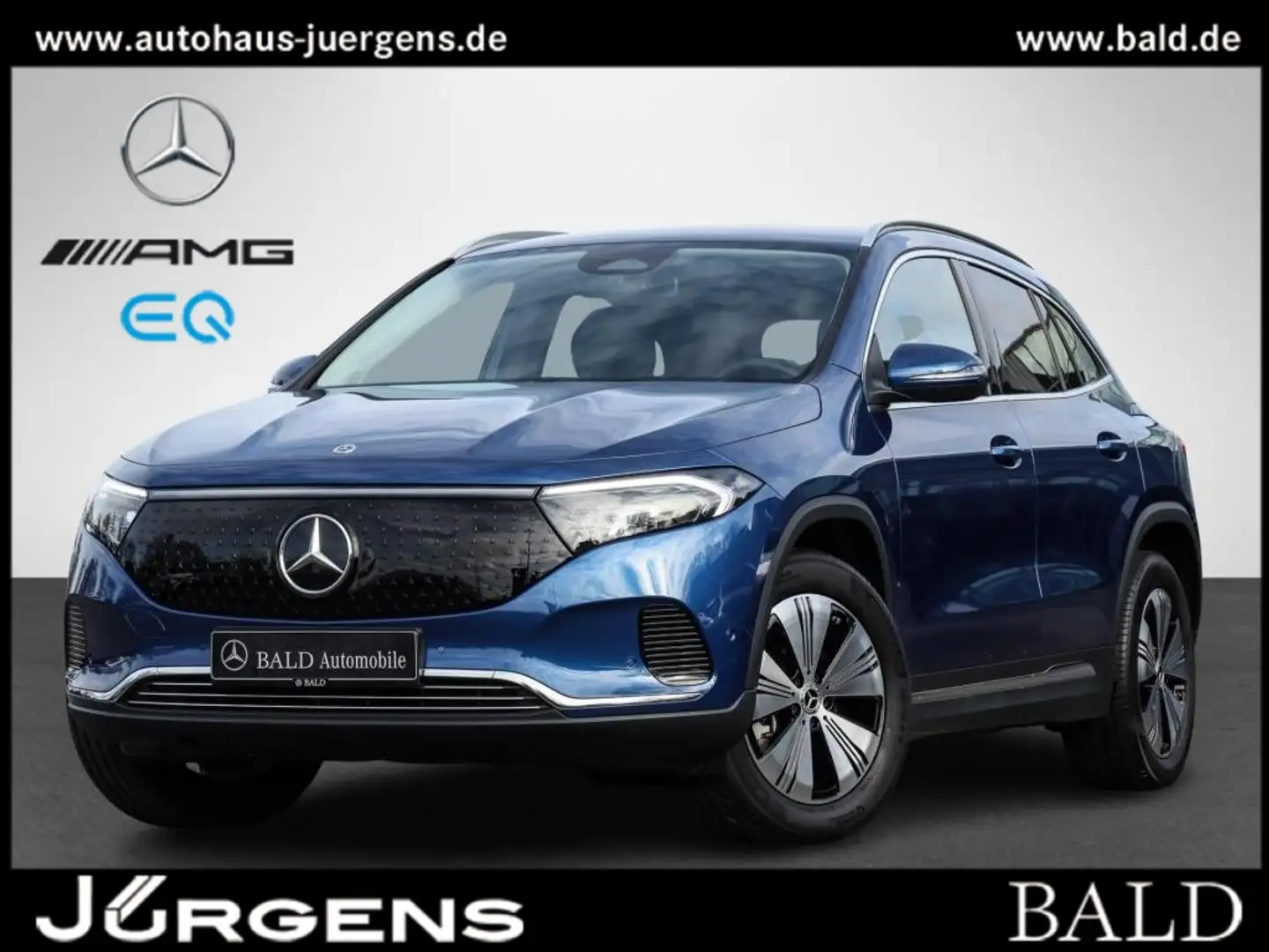 Mercedes-Benz EQA 350 4M Progressive/LED/Kamera/Ambi/Totw/18" Blu/Azzurro - 1