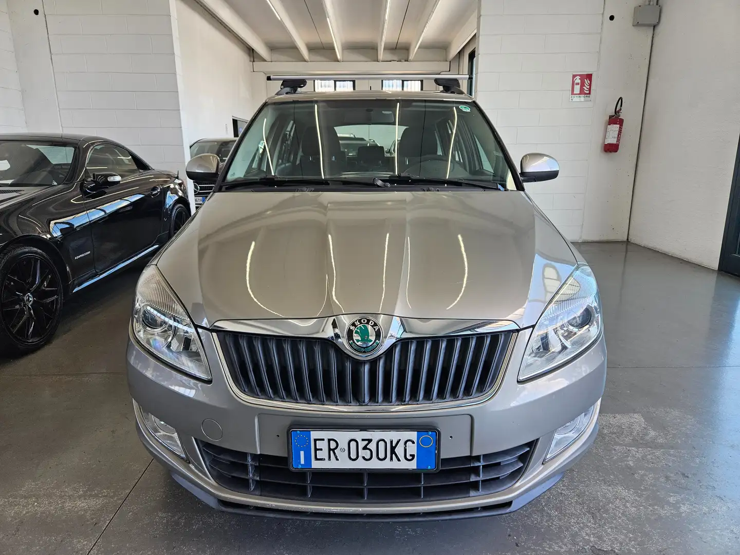 Skoda Fabia Fabia II 2007 Wagon Wagon 1.6 tdi cr Ambition Beige - 2