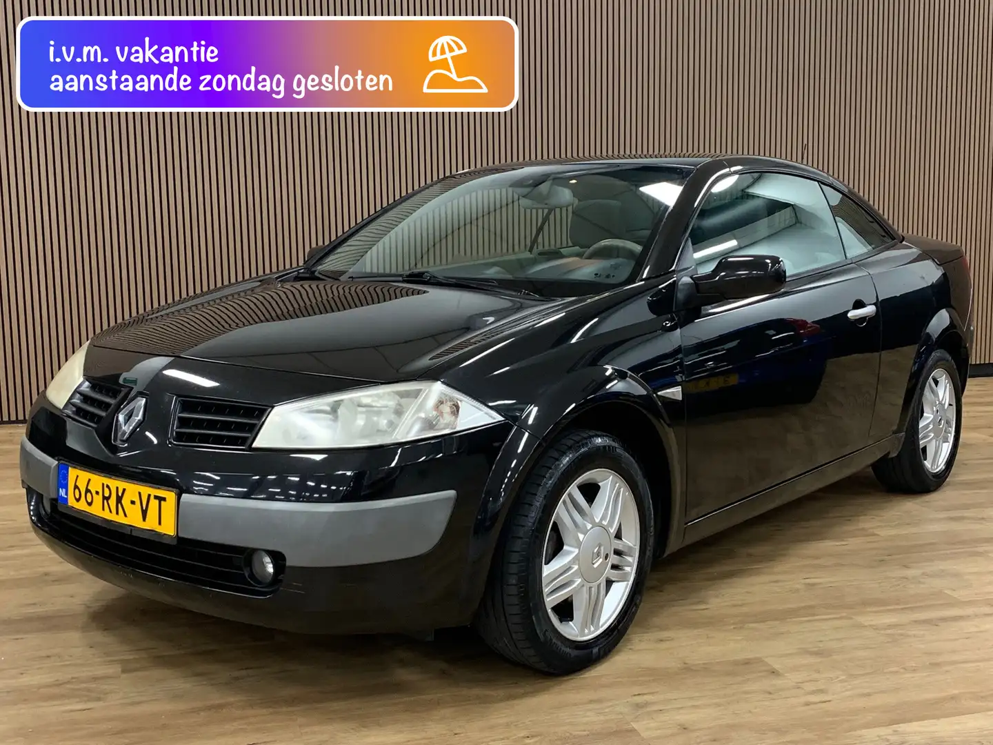 Renault Megane Coupé-Cabriolet 1.6-16V Privilège Luxe|Panoramadak Negru - 1