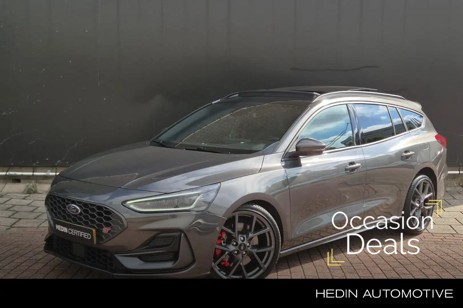 Ford Focus Wagon 2.3 EcoBoost ST-X | Automaat | 280PK | Panor Grau - 1