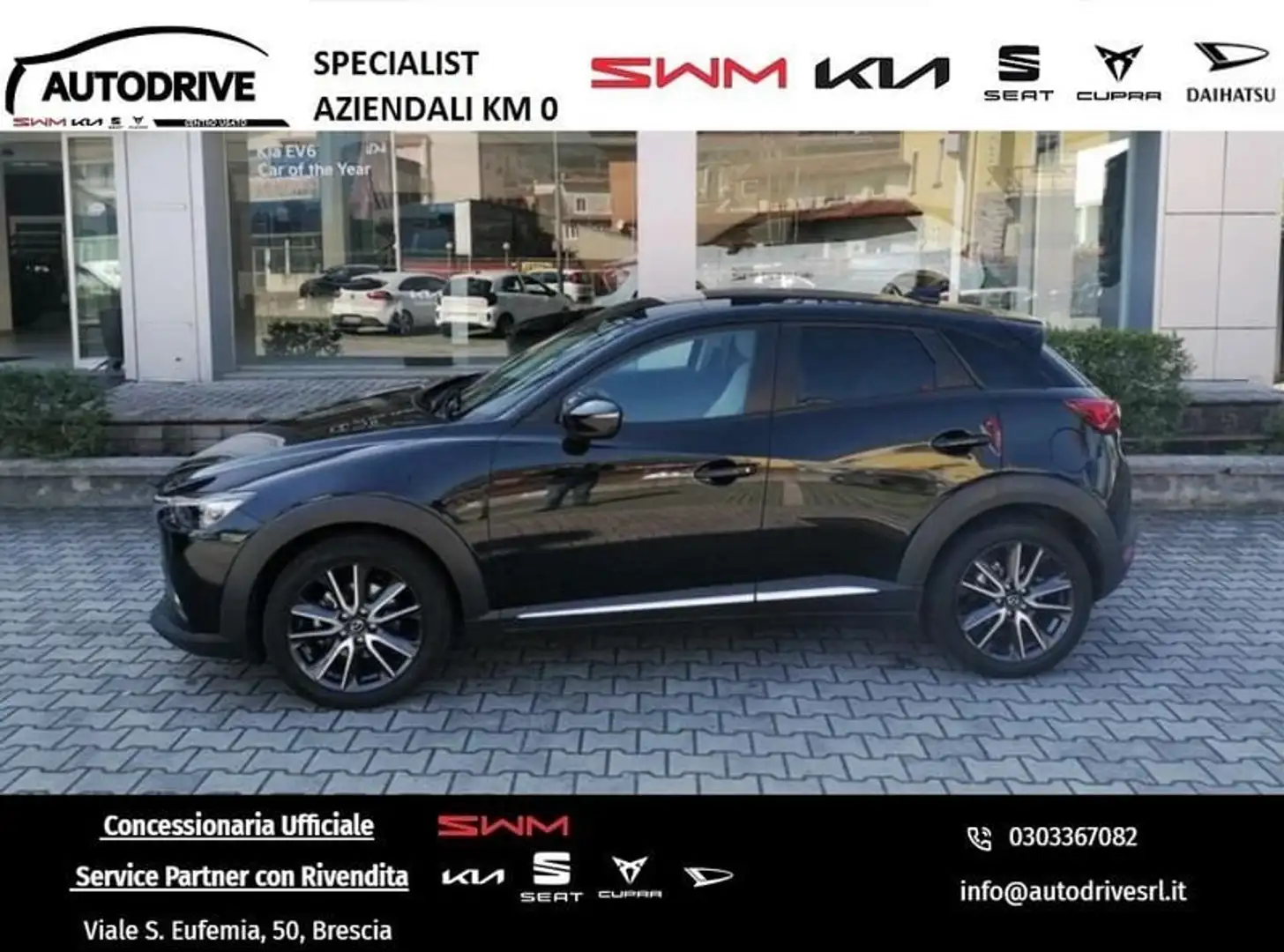 Mazda CX-3 2.0L Skyactiv-G 4WD Exceed Nero - 1