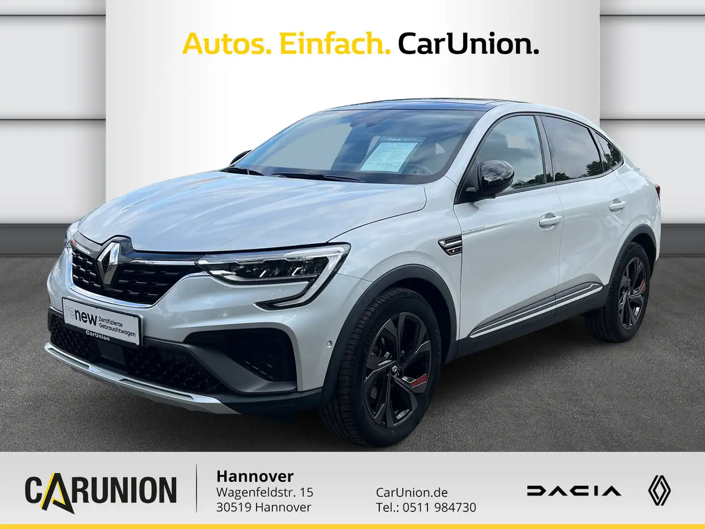 Renault Arkana R.S. LINE E-TECH 145 (MY21) Alb - 1