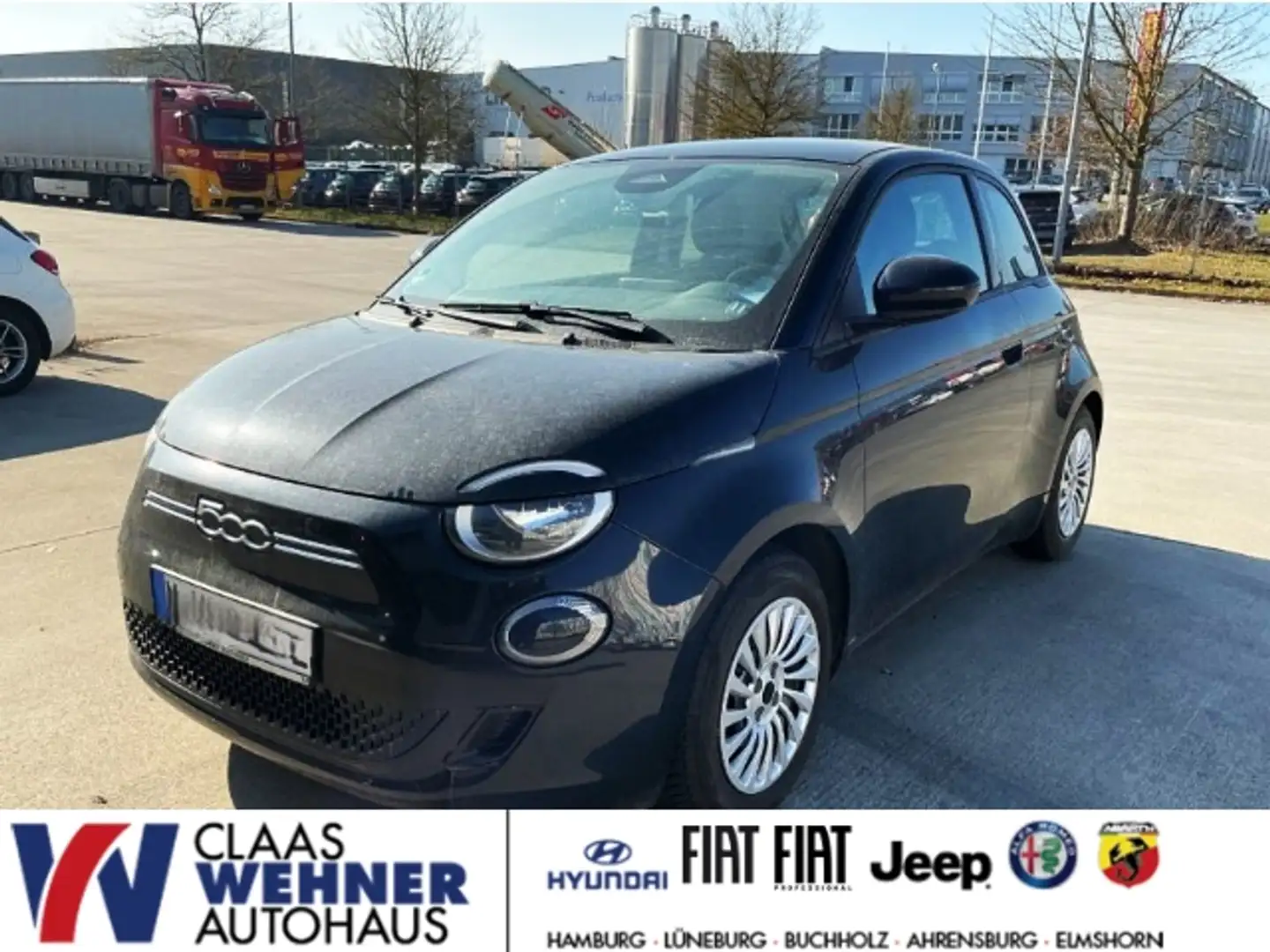 Fiat 500e Action Automatik Radio & Winter-Paket UConnect Schwarz - 1