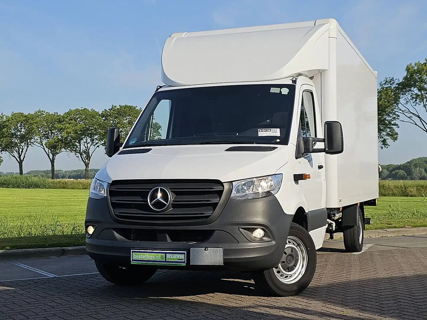 Mercedes-Benz Sprinter 317 L3 RWD Bakwagen Laadklep Airco Mbux 170Pk Euro Blanc - 2